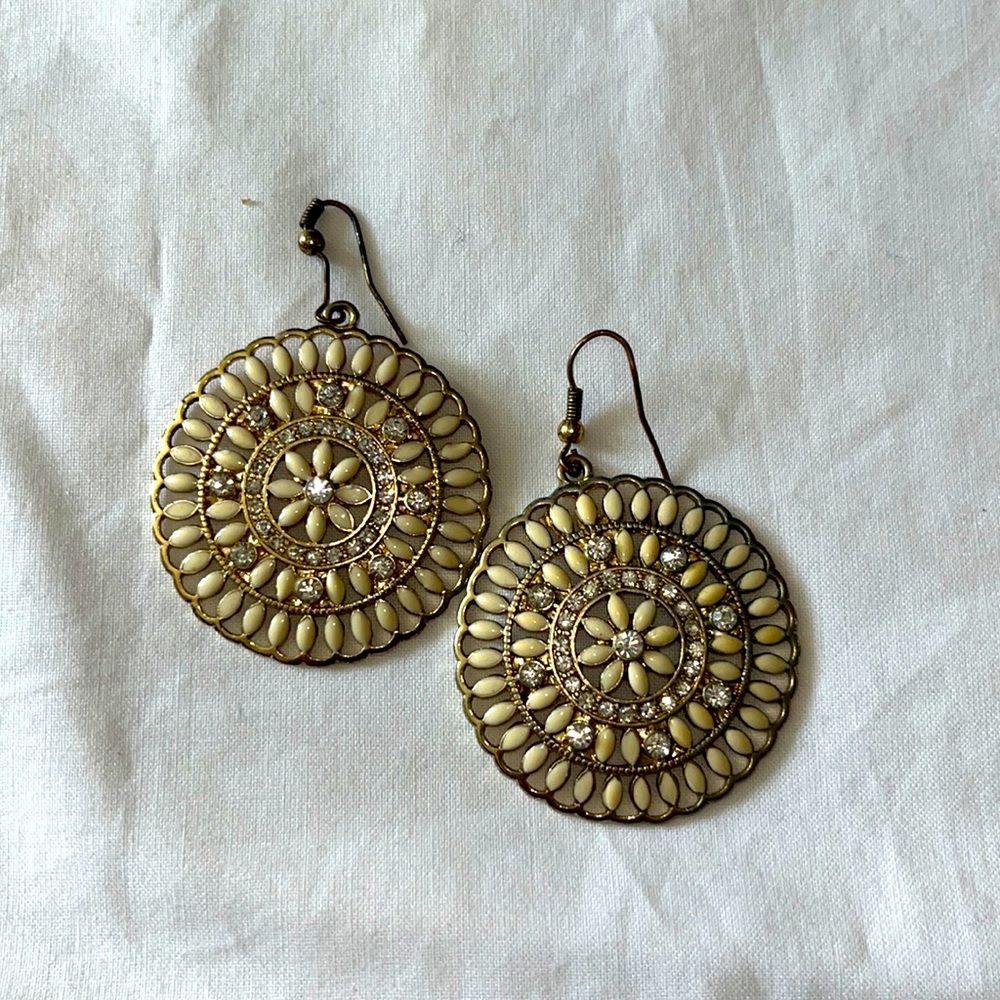 Circular Decorative Earrings